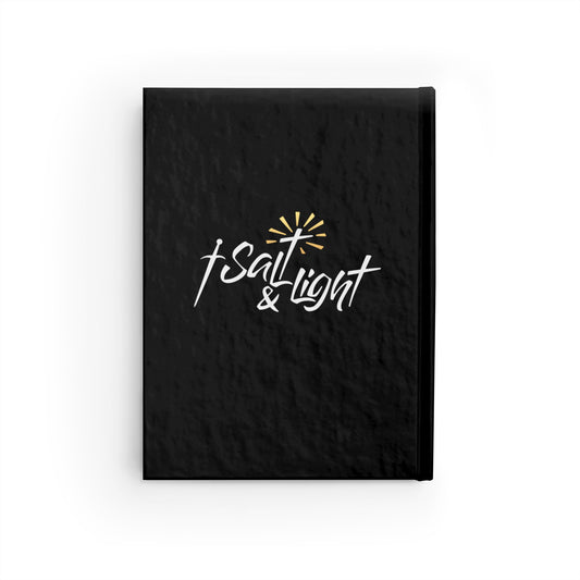 Journal — “Salt & Light” Hardcover Inspirational Notebook