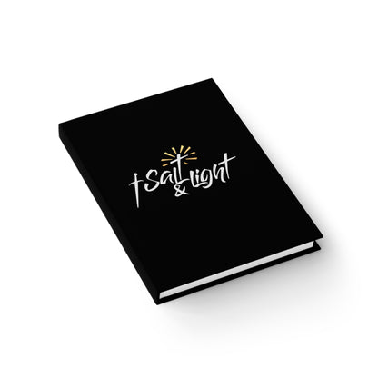 Journal — “Salt & Light” Hardcover Inspirational Notebook