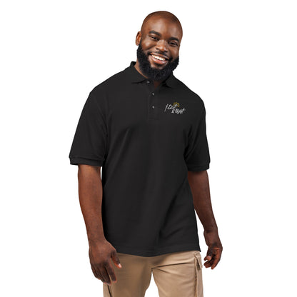 Embroidered Daisy Golf Polo Shirt